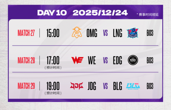 德玛西亚杯：明显不念念赢，LNG“血战”三局，投诚OMG